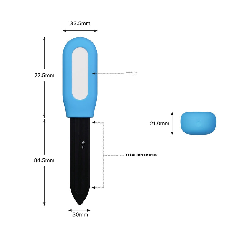 Graffiti Bluetooth Smart Home Soil Bag Temperature Meter